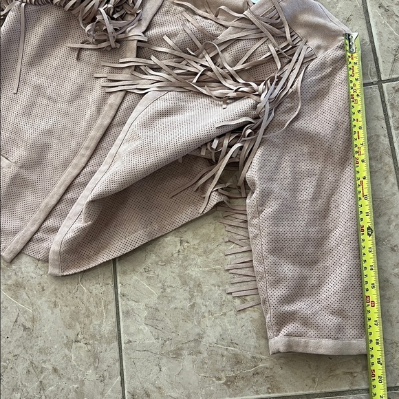 Chicos Beige western Jacket Size 2 (12 or L) - Picture 12 of 13